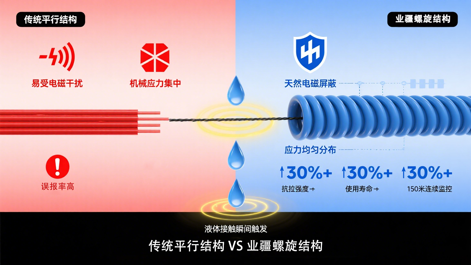 東莞業(yè)疆：以螺旋導(dǎo)線為“神經(jīng)”，重構(gòu)漏水監(jiān)測新秩序